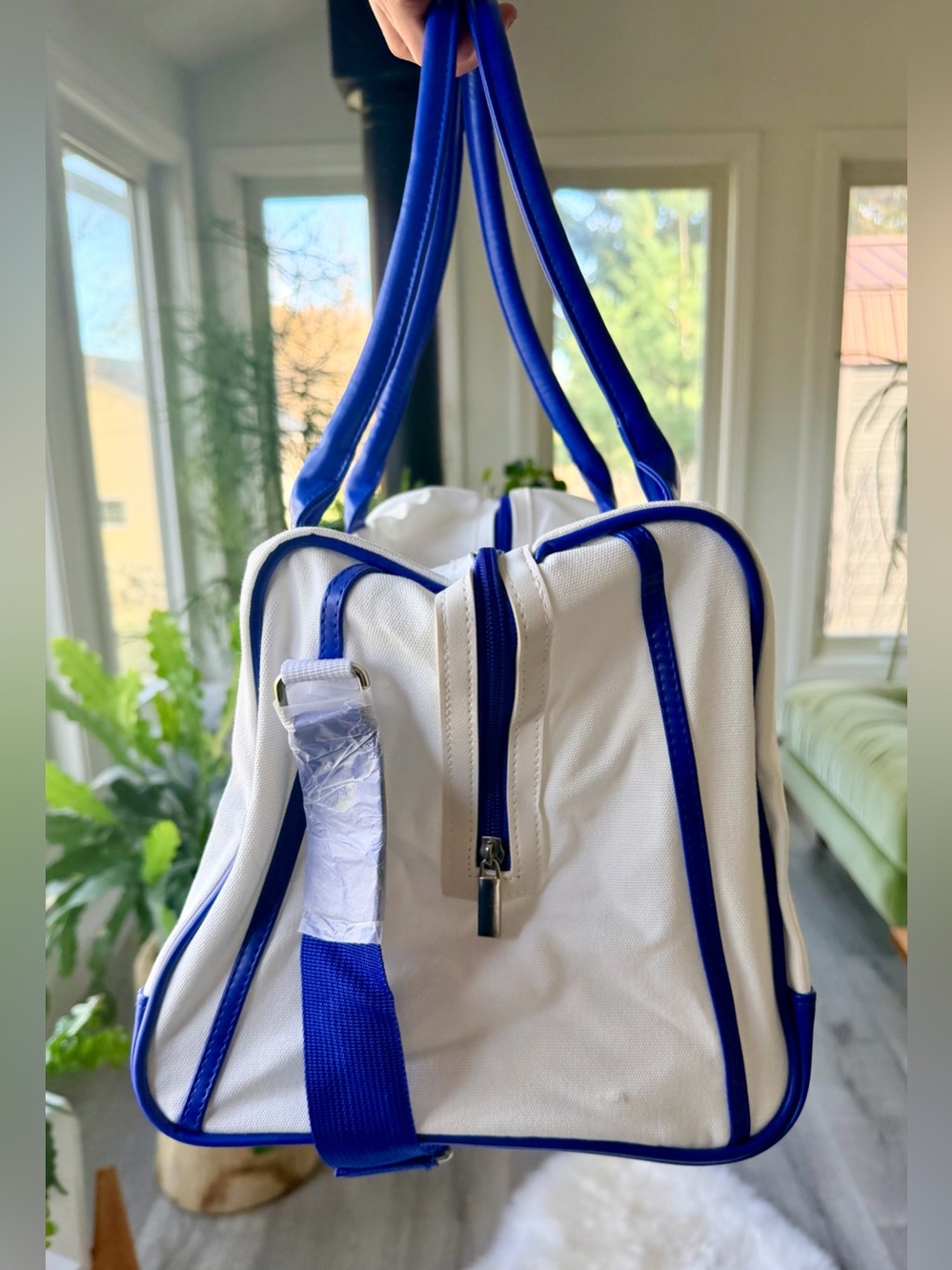 BRAND NEW Dolce & Gabbana ‘Light Blue’ Duffle SEALED in Plastic Bag 2 Way Carry - Picture 5 of 16